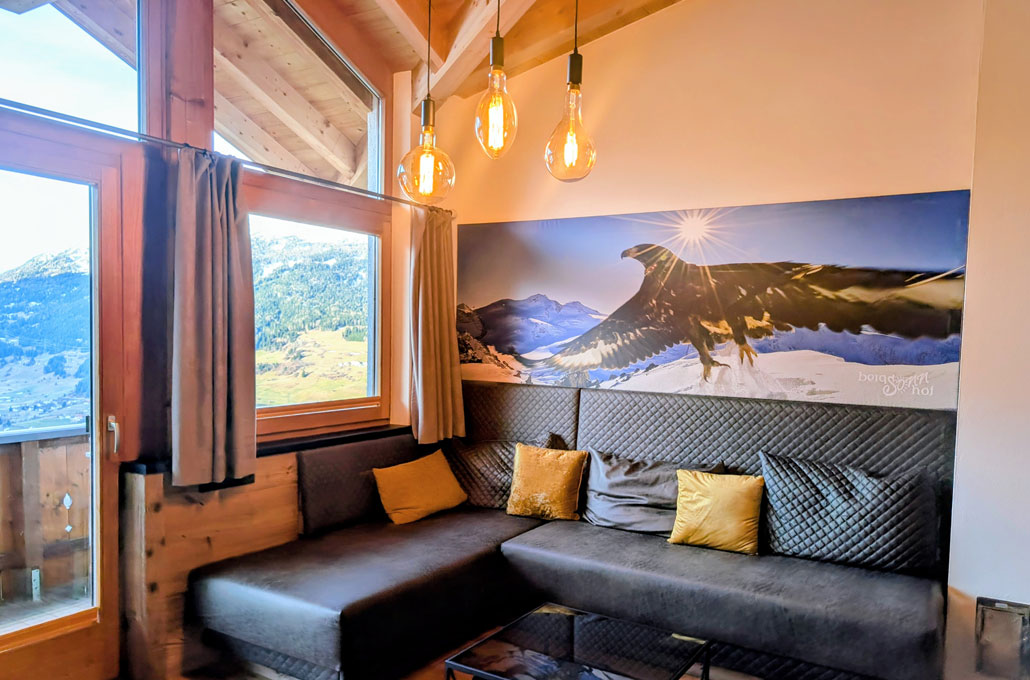 Vogelnest Wohnbereich